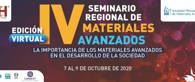 Será virtual el Seminario Regional de Materiales Avanzados