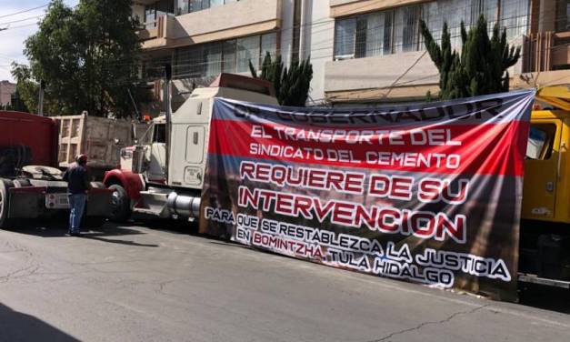 Transportistas piden apoyo para encontrar a compañeros secuestrados