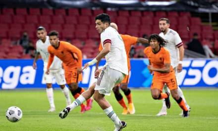 México vence a Países Bajos con gol de Raúl Jiménez
