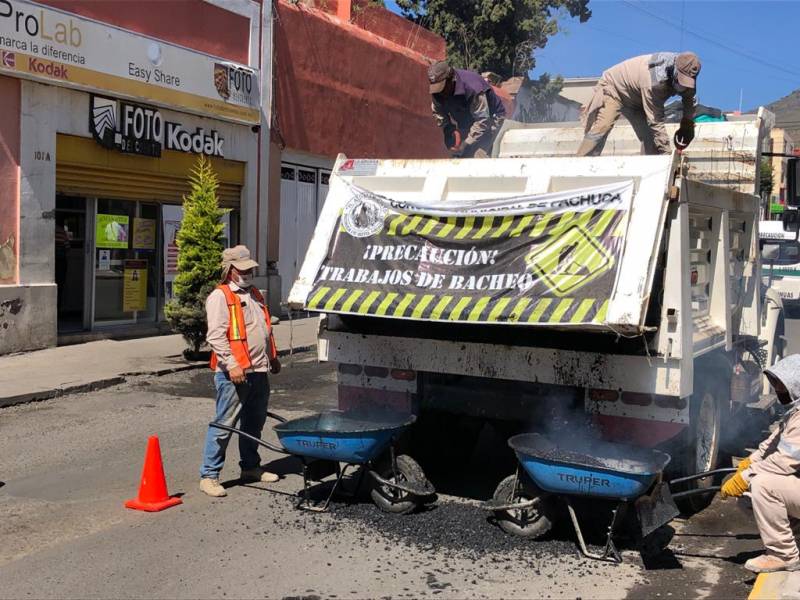 Continuará jornada de bacheo en Pachuca, asegura Sergio Baños
