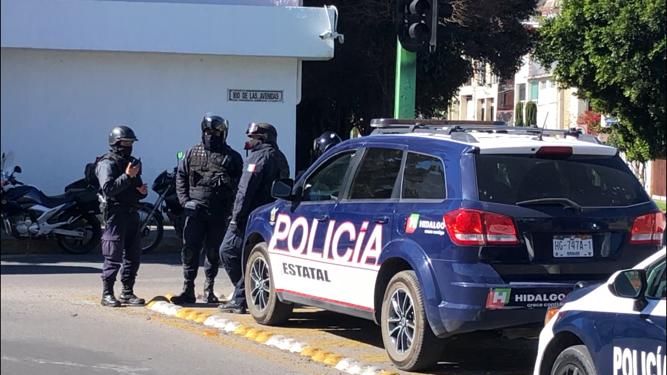 Confirman casos positivos de COVID entre policías de Hidalgo