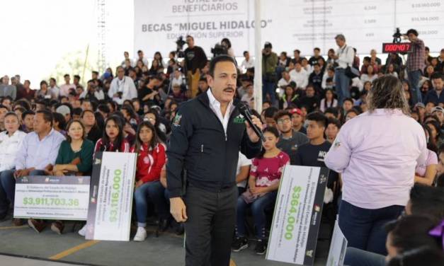 Anuncia Omar Fayad nueva convocatoria de Becas Miguel Hidalgo