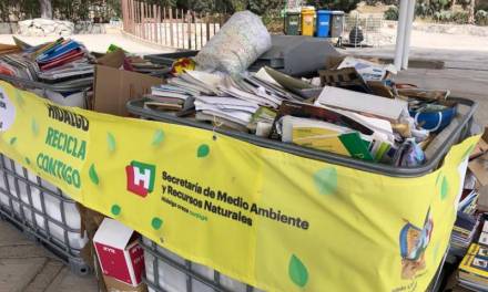 A través del programa Hidalgo Recicla Contigo se lograron acopiar 57 toneladas de residuos electrónicos