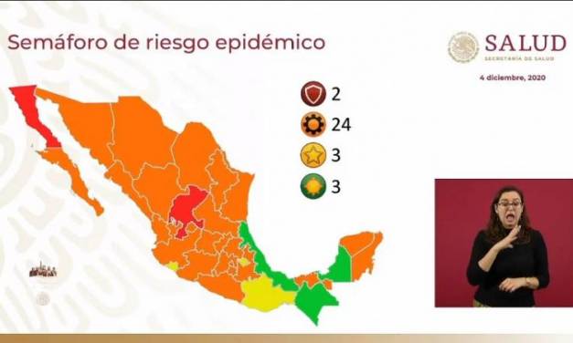 Hidalgo continúa en semáforo naranja de riesgo epidemiológico