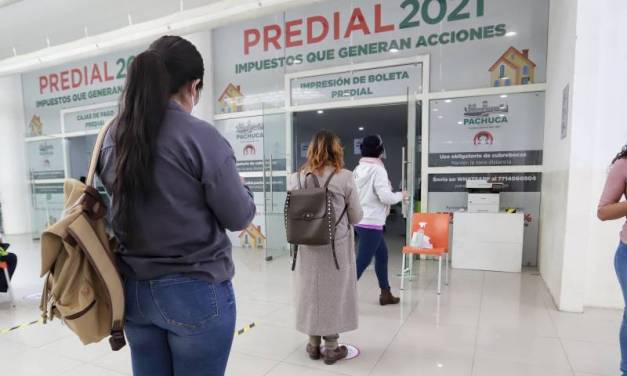 Anuncian descuentos en pago predial en Pachuca