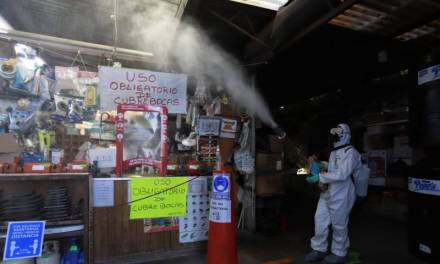 Continúa la sanitización gratuita de negocios en Pachuca
