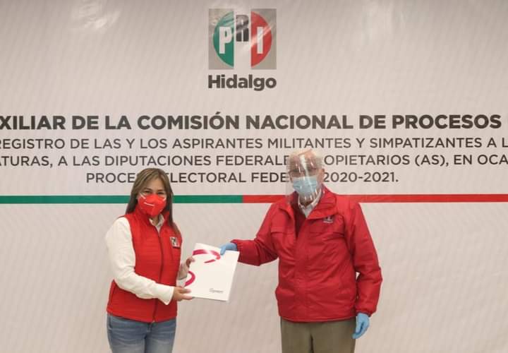 Realiza PRI preregistro de aspirantes a diputados federales de Huejutla, Pachuca y Tepeapulco