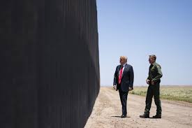 Trump terminará su mandato con visita al muro fronterizo para promover que se concluya la construcción