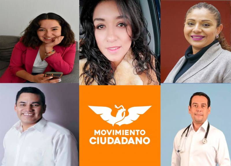 Movimiento Ciudadano designa primer bloque de candidatos