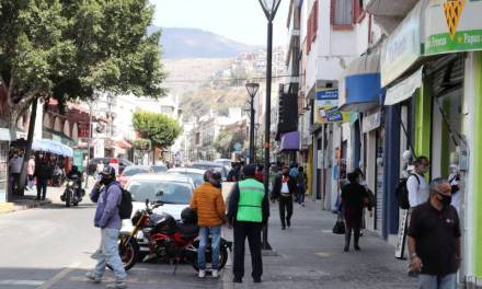 Ventas en centro de Pachuca por debajo del 50% pese a reapertura