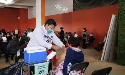Avance de vacunación en Hidalgo es del 29.9 por ciento