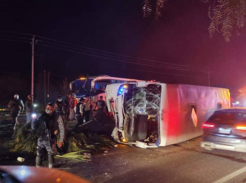 Accidente de autobús en El Arenal deja 8 lesionados