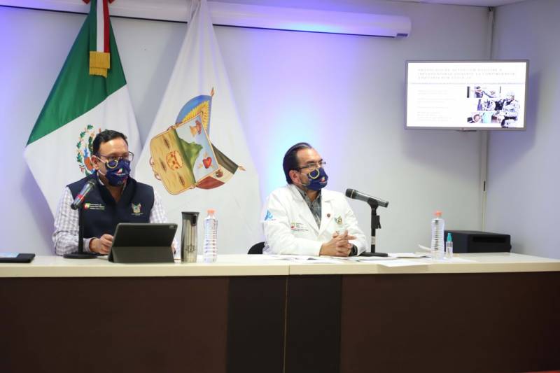 Piden tomar con calma descenso de casos de Covid en Hidalgo