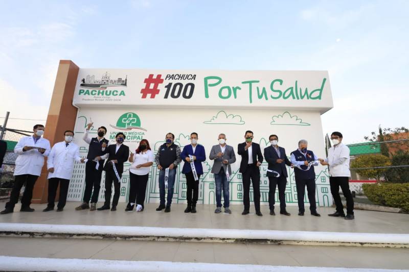 Inauguran en Pachuca la nueva Unidad Médica Municipal