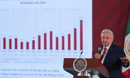 AMLO incrementa deuda de México en 22 mmdd