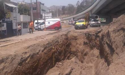 Se registra accidente en obra de Pachuca