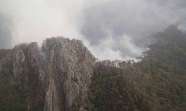 Sin riesgo para la población por incendio intermunicipal