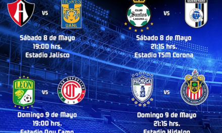 Pachuca contra Chivas será domingo por la noche