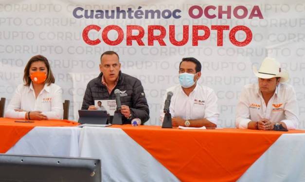 MC denunciará a Cuahutémoc Ochoa y actos de Pedro Porras