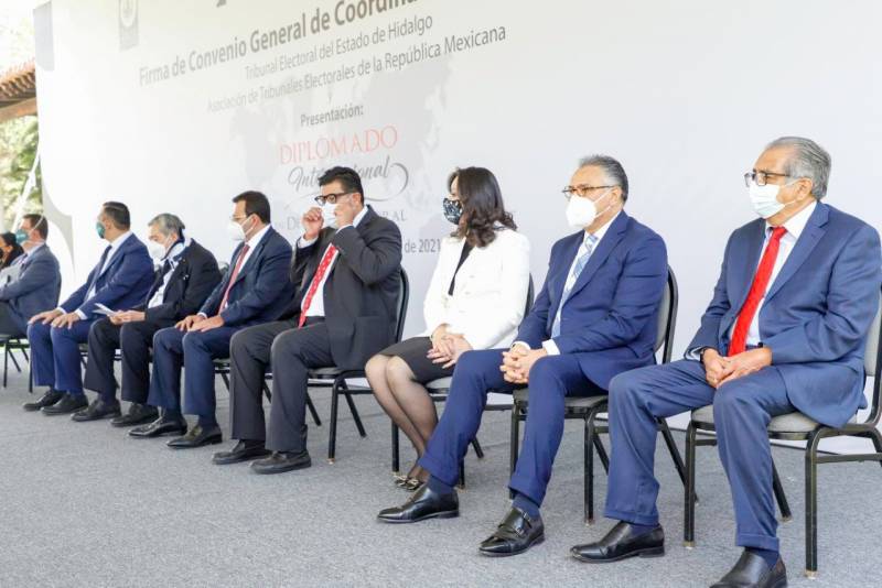 Hidalgo será sede nacional del Diplomado Internacional en Derecho Electoral