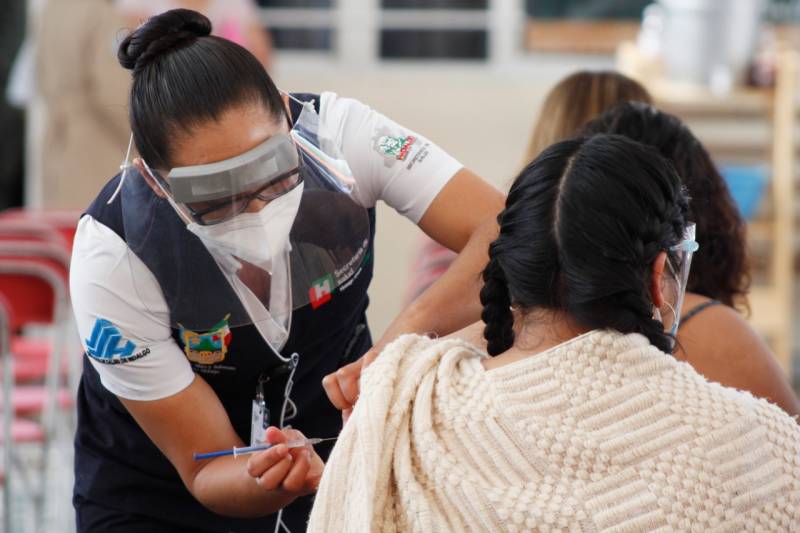 Hidalgo lleva un avance del 23% en vacunación