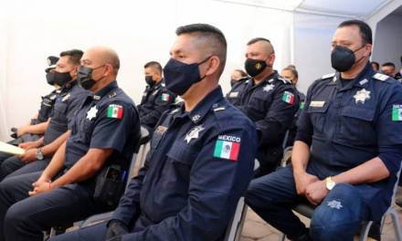 Reciben capacitación 322 policías de Pachuca