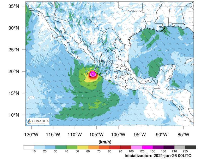 Alerta en México por huracán Enrique