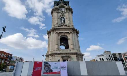 Inician trabajos de restauración del Reloj Monumental