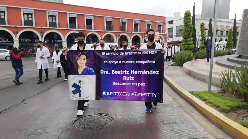 Médicos exigen castigos para culpables de la muerte de la doctora Betty