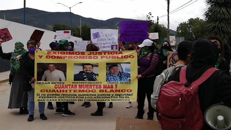 Protestan contra represión policiaca en los casos de Leonardo y la doctora Betty