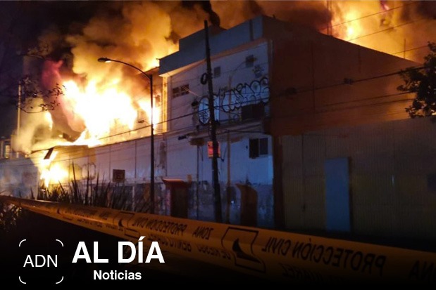 Se registra incendio en local comercial