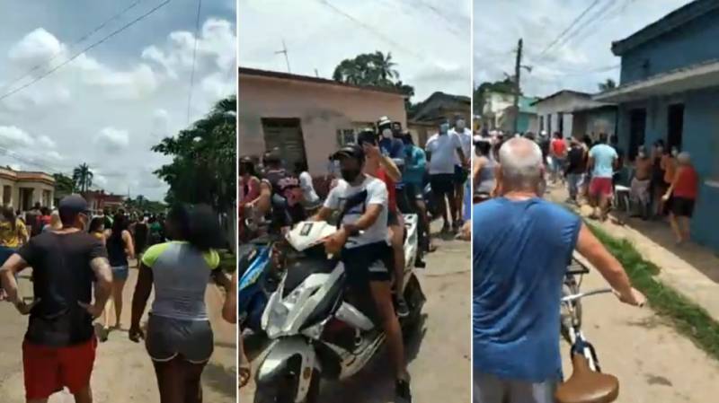 Protestan en Cuba por falta de recursos básicos