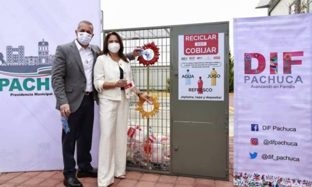 Inicia campaña «Reciclar para cobijar» en Pachuca