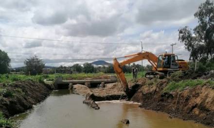 Realizan trabajos para evitar inundaciones en Tizayuca