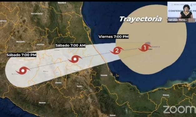 Alertan por posibles inundación en Hidalgo por huracán Grace