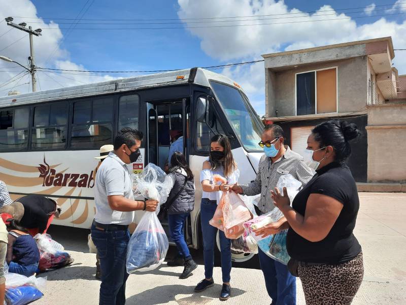 UAEH envía 52.3 toneladas de víveres a Tula y Tlahuelilpan