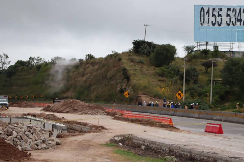 Fuga de gas en ducto de Pemex moviliza a Tepeji del Río