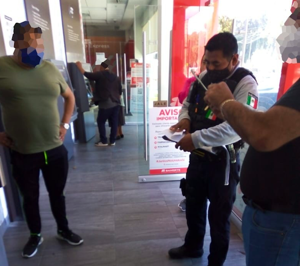 Policía desmonta trampa en cajero de San Javier