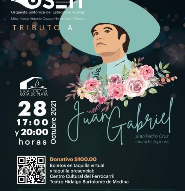 OSEH ofrecerá homenaje a Juan Gabriel