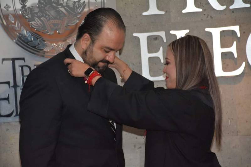 Entregan Medalla al Mérito Jurídico Electoral a Alejandro Habib Nicolás