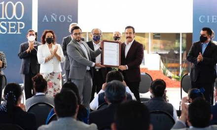 Encabeza Fayad la conmemoración en Hidalgo del centenario de la SEP