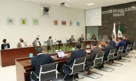 IEEH integra comisiones de cara al Proceso Electoral Local 2021-2022