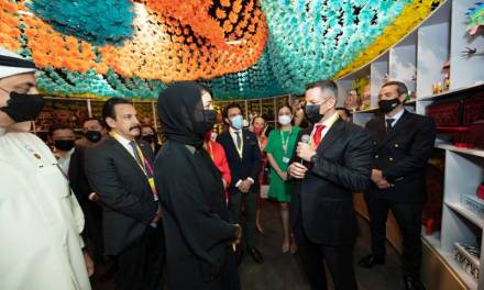Enaltecen Cancillería y  Fayad el nombre de México en Expo Dubái