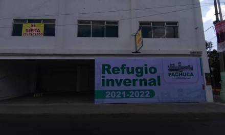 Abren refugio invernal en Pachuca
