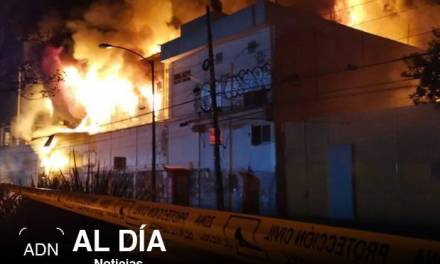 Pérdida total, saldo de incendio en la Felipe Ángeles