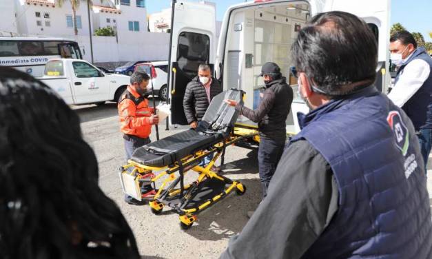 Entregan dos ambulancias para Tlaxcoapan y Huichapan