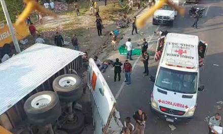 Al menos 50 migrantes muertos tras accidente en Chiapa de Corzo