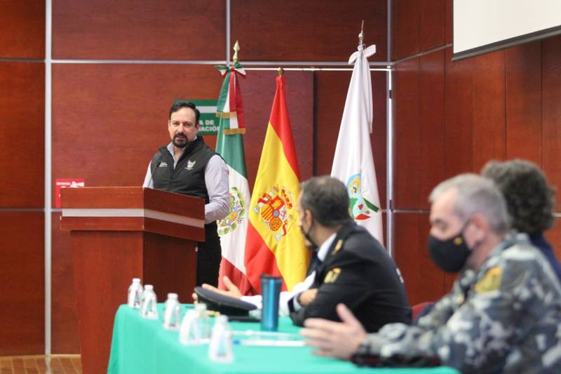 Gobierno de Hidalgo, sede de capacitación operativa de la Policía Nacional de España
