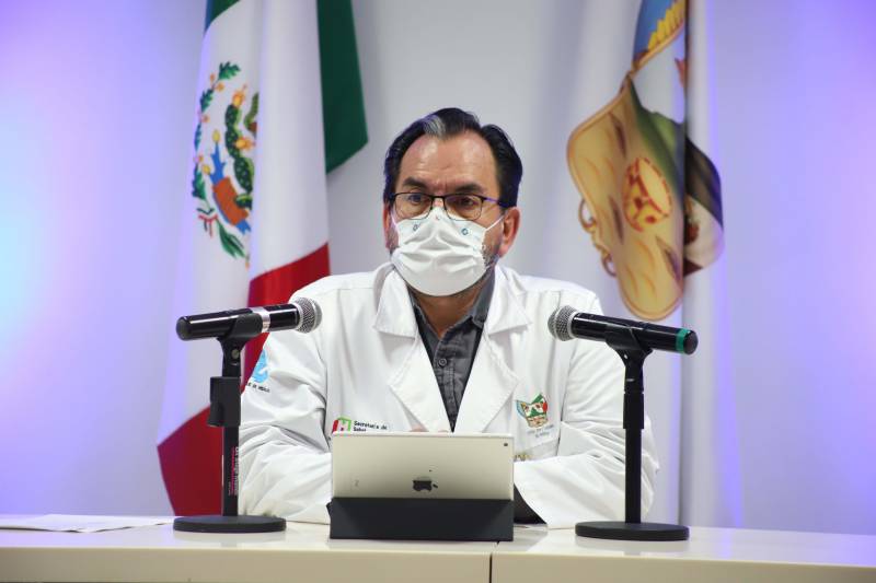 La SSH señaló que el descenso de casos por Covid-19 en Hidalgo no debe de generar una falsa percepción del riesgo que aún se tiene