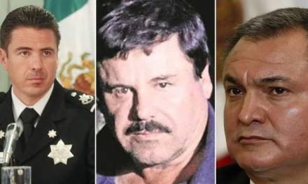 Giran orden de aprehensión en contra de García Luna, Cárdenas Palomino y Joaquín  Guzmán